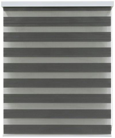 Intensions Day and Night Roller Blind - 3ft - Dark Grey.